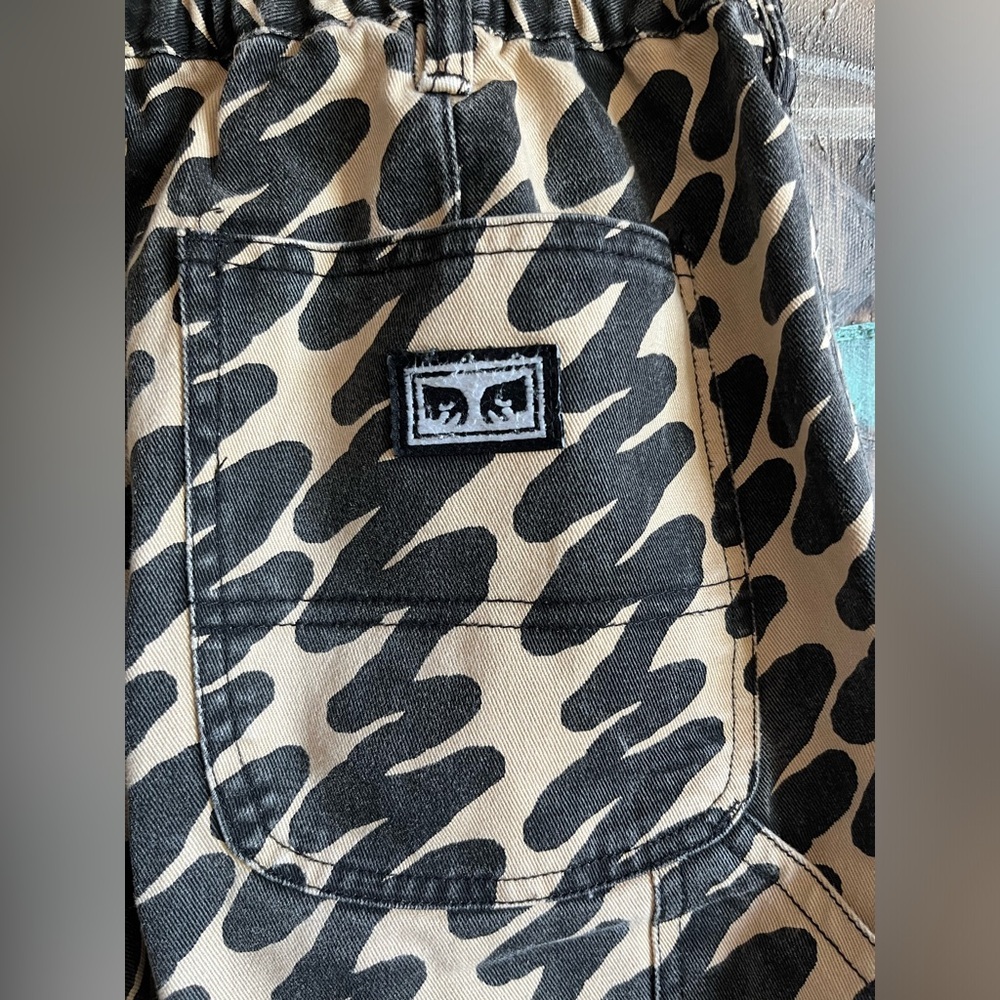 OBEY Brighton Printed Carpenter Pant 25 - Picture 14 of 16